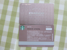 China 2023 Starbucks Card - Cartes Cadeaux