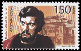 Hungary 2016. Centenary Of Birth Of József Simándy (MNH OG) Stamp - Ungebraucht