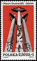 Poland 1981. Monument In Gdansk (MNH OG) Stamp - Ungebraucht