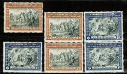 Chile, 1942, # 202/4, MH - Chile