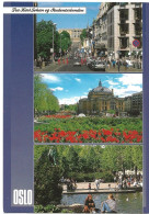 Norway Pictoral Card  Oslo From Karl Johan And Studenterlunden  - - Norwegen