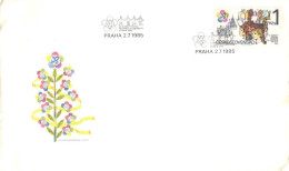 Czechslovakia:Special Cancellation Or FDC XII Youth Festival, 1985 - Covers & Documents