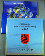 FINLANDIA SUOMI FINLAND FINNLAND - 8 COINS - KMS OFFICIAL ISSUE 2002 YEAR SET - LIMITED ISSUE - Finlandia