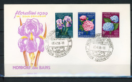 Z38-7 Luxembourg FDC 1er Jour N° 564 à 566 Fleurs  A Saisir !!! - FDC