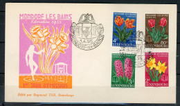 Z38-7 Luxembourg FDC 1er Jour N° 490 à 493 Fleurs  A Saisir !!! - FDC