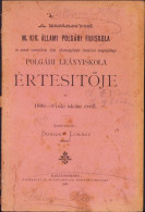 A Karánsebesi M. Kir. állami Polgári Fiúiskola és .. Leányiskola értésitője Az 1896-97-iki Iskolai évről C1401 - Oude Boeken