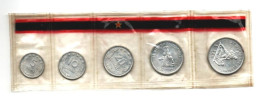 ALBANIA - 1969 - 5 COINS - 25th Anniversary Of Liberation - KMS OFFICIAL ISSUE - LIMITED ISSUE - Albanie