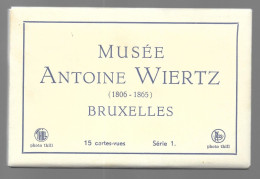 Bruxelles, Musée Antoine Wiertz. Pochettes De 15 Cartes, Excellent état (8197) - Museen