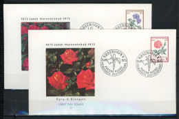 Z38-11-2 Danemark FDC 1er Jour N°  Fleurs  A Saisir !!! - Autres & Non Classés