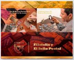 Peru 2023 ** America Upaep Souvenir Sheet: Philately And The Postage Stamp. - Perú