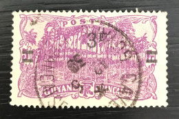 Timbre Oblitéré Guyane 1924 - Usati