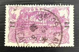Timbre Oblitéré Guyane 1924 - Used Stamps