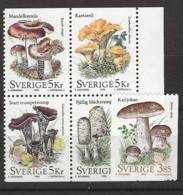 1996 MNH Sweden,Michel 1950-54, Postfris** - Nuevos