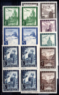 Austria Bloque De Cuatro Aéreo Nº Yvert 47/53 ** - Unused Stamps