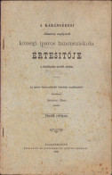 A Karánsebesi államilag Segélyezett Községi Iparos Tanoncziskola értesitője A Honalapitás Ezredik évében 1906 C1393 - Libros Antiguos Y De Colección