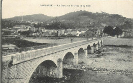 07 , LAMASTRE , Pont Sur Le Doux Et La Ville , *  453 67 - Lamastre