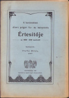 A Karánsebesi állami Polgári Fiú és Leányiskola értésitője Az 1909-1910 Tanévről C1354 - Libri Vecchi E Da Collezione