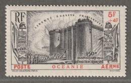 OCEANIE - Poste Aérienne N°2 * (1939) 150e Anniversaire De La Révolution - Luchtpost