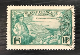 Timbre Oblitéré Guyane 1935 - Usati