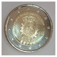 ESPAGNE - 2 EURO 2024 - 200 ANS DE LA POLICE NATIONALE - Spagna