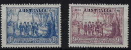 AUSTRALIA SG194/5, 3D + 9D FINE MOUNTED MINT - Nuevos