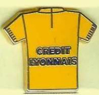 @@ Decat Vélo Cycle Cyclisme Maillot Jaune Le Tour De France Crédit Lyonnais EGF @@ve78b - Ciclismo