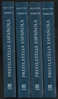 CATALOGO DE PREFILATELIA ESPAÑOLA OBRA COMPLETA CUATRO TOMOS TIZON EDIFIL 2004 - Autres & Non Classés