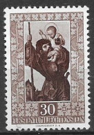 LIECHTENSTEIN  1953  RIPRODUZIONE DI QUADRI DELLA GALLERIA DEL PRINCIPATO  UNIF. 275  MLH  VF - Ungebraucht