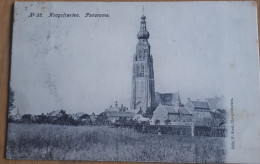 HOOGSTRATEN: Oude Postkaart 1903 PANORAMA  Ed. F.SMIT Nr.32 Gelopen Met Zegel 5ct. - Hoogstraten