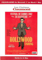 Cinema - Affiche De Film - Hollywood Ending - Carte Publicitaire Des Cinémas Gaumont - Carte Neuve - CPM - Voir Scans Re - Affiches Sur Carte
