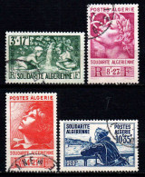 Algérie - 1946 - Œuvres De Solidarité  - N° 249 à 252 -  Oblit  - Used - Used Stamps