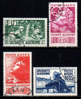 Algérie - 1946 - Œuvres De Solidarité  - N° 249 à 252 -  Oblit  - Used - Gebraucht