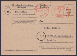 Braunschweig: Wie PA01,GS, Saubere Bedarfskarte, 29.1.47, Ansehen! - Lettres & Documents