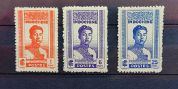 04 - 24 - Indochine - N° 224 - 225 - 226 - Tous * - MH - Unused Stamps