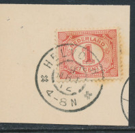 Grootrondstempel Helvoort 1912 - Poststempel