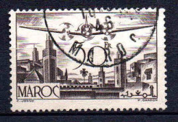 Maroc - 1945 - Avion Survolant Rabat  -  PA 57  - Oblit - Used - Luchtpost