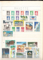 (002//158) Mayotte  Collection 1997-2011 / Almost Complete  ** / Mnh  Michel Ex 21-249 - Autres & Non Classés