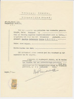 Gemeente Leges 1.- Ermelo 1942 - Revenue Stamps