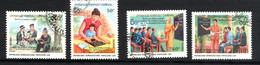 LAOS LAO 1990, Yvert 949/52, Année Intern. Alphabétisation., 4 Valeurs, Oblitérés / Used. R097 - Laos