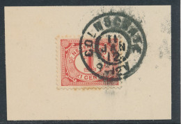 Grootrondstempel Colmschate 1912 - Marcophilie