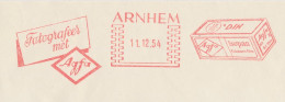 Meter Cover Netherlands 1954 Agfa - Photography Products - Arnhem - Photographie