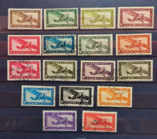 04 - 24 - Indochine - Poste Aérienne N°1 à 14 * Et Oblitéré - Used Stamps