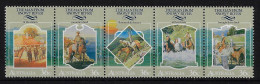 AUSTRALIA SG1067/71, 1987 FOLKLORE, MNH STRIP - Ongebruikt