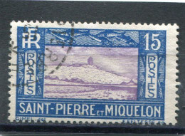 SAINT-PIERRE ET MIQUELON N° 141 (Y&T) (Oblitéré) - Used Stamps