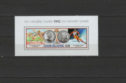 Cook Islands 1991 Olympic Games Barcelona / Albertville S/s MNH - Zomer 1992: Barcelona