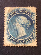 NOVA SCOTIA. 5c Blue FU - Usati