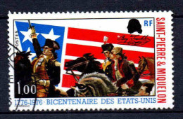 St Pierre Et Miquelon  - 1976 -  Indépendance Des USA - N° 449  - Oblit - Used - Gebraucht