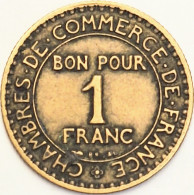 France - Franc 1925, KM# 876 (#4069) - 1 Franc