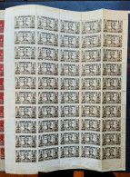 04 - 24 - Indochine - N°14 Surchargé Viet Nam En Feuille Entière - Unused Stamps