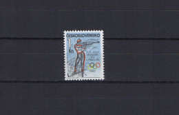 Czechoslovakia 1992 Olympic Games Albertville Stamp MNH - Invierno 1992: Albertville